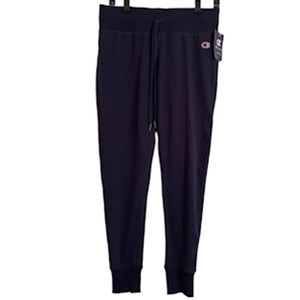Champion Navy Blue Athletic Heritage Joggers, Women's Large